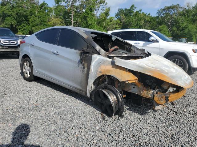 2012 Hyundai Elantra VIN KMHDH4AE4CU469001 COPART salvage auction — BURN, Fl - Certificate Of Destruction, sold $350 on 2026-07-14 (photo 4)
