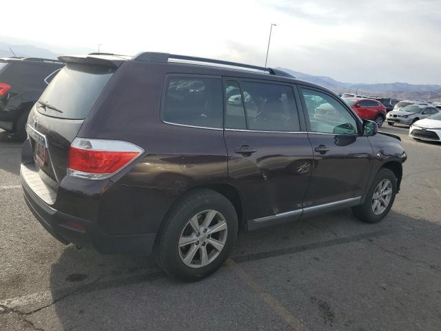 2013 Toyota Highlander VIN 5TDZK3EH2DS132911 COPART salvage auction — FRONT END, Nv - Salvage Title, sold $2,650 on 2026-07-27 (photo 3)