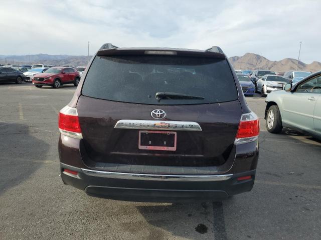2013 Toyota Highlander VIN 5TDZK3EH2DS132911 COPART salvage auction — FRONT END, Nv - Salvage Title, sold $2,650 on 2026-07-27 (photo 6)