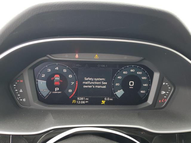 2021 Audi Q3 VIN WA1DECF38M1046160 COPART salvage auction — REAR END, Salvage Title, sold $7,200 on 2026-07-20 (photo 9)