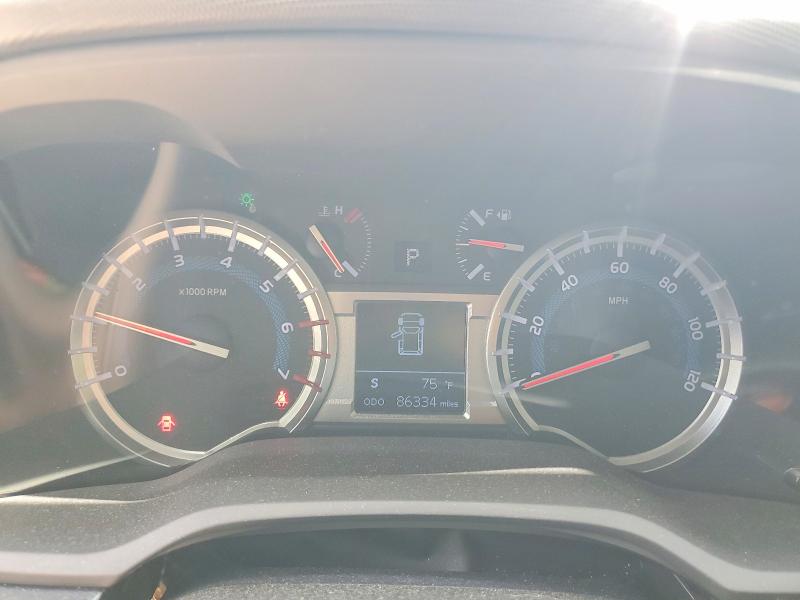 2019 Toyota 4runner VIN JTEBU5JR7K5612530 COPART salvage auction — SIDE, Nc - Salvage Certificate Of Title, sold $15,400 on 2026-07-06 (photo 9)