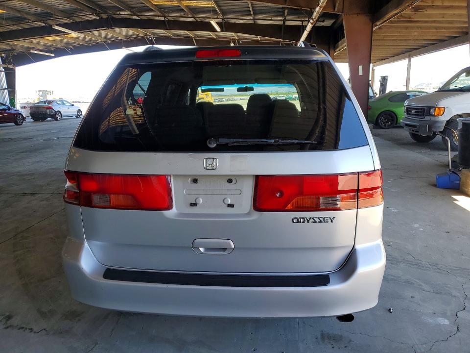 2001 Honda VIN 2HKRL18611H537249 COPART salvage auction — FRONT END, Ca - Salvage Certificate, sold $125 on 2026-07-02 (photo 6)