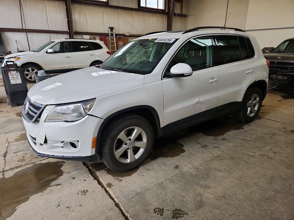 2011 Volkswagen Tiguan VIN WVGBV7AX9BW511944 COPART salvage auction — FRONT END, Ab - Bos - Salvage, sold $100 on 2026-07-09 (photo 1)
