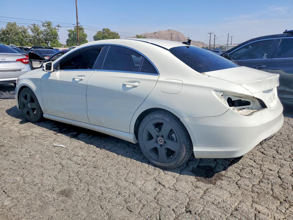 2018 Mercedes-benz Cla-klasse VIN WDDSJ4EB5JN611806 COPART salvage auction — REAR END, CA - SALVAGE CERTIFICATE, sold $5,700 on 2026-08-13 (photo 2)