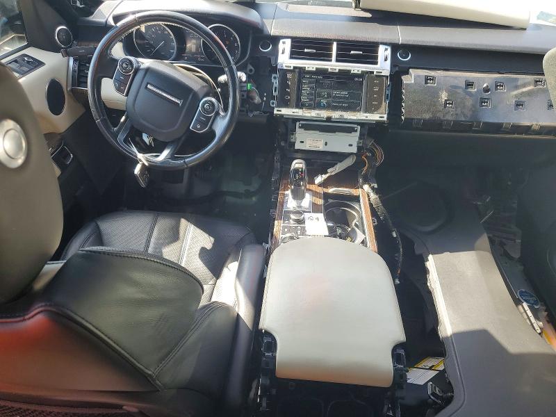 2014 Land rover RANGE ROVER VIN SALWR2WF4EA367453 COPART salvage auction — WATER/FLOOD, Ri - Salvage Certificate Of Title, sold $2,350 on 2026-07-09 (photo 8)