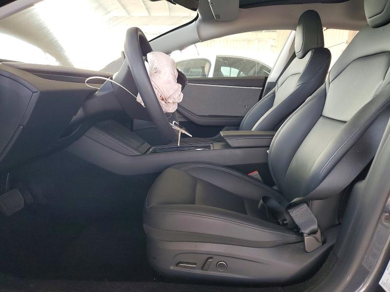 2025 Tesla Model 3 VIN 5YJ3E1EA0SF030111 COPART salvage auction — FRONT END, Salvage Title, sold $12,800 on 2026-07-22 (photo 7)