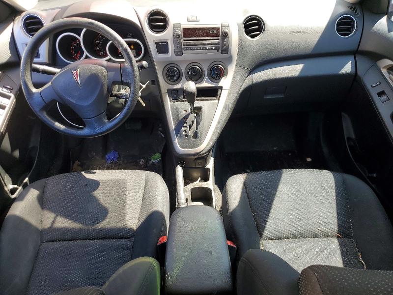2009 Pontiac Vibe VIN 5Y2SP67899Z461693 COPART salvage auction — MINOR DENT/SCRATCHES, TX - SALVAGE VEHICLE TITLE, sold $1,450 on 2026-07-15 (photo 8)
