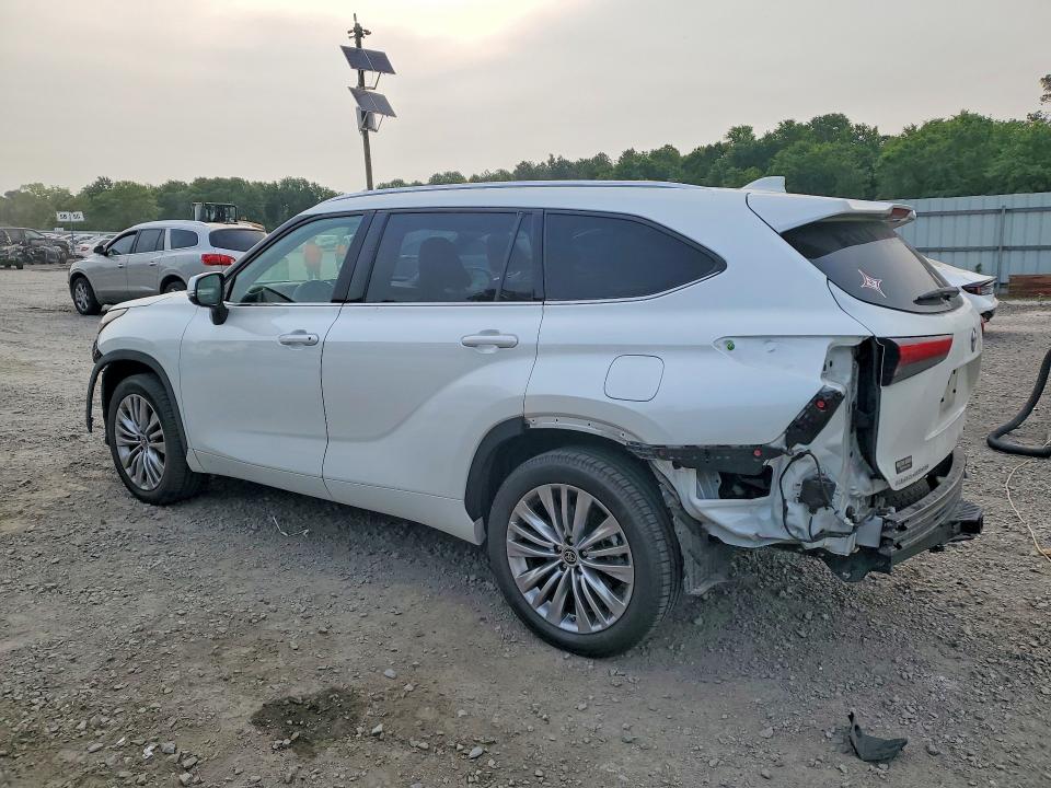 2022 Toyota Highlander VIN 5TDFZRAH4NS130571 COPART salvage auction — FRONT END, Ga - Cert Of Title-Salvage, sold $22,000 on 2026-07-07 (photo 2)