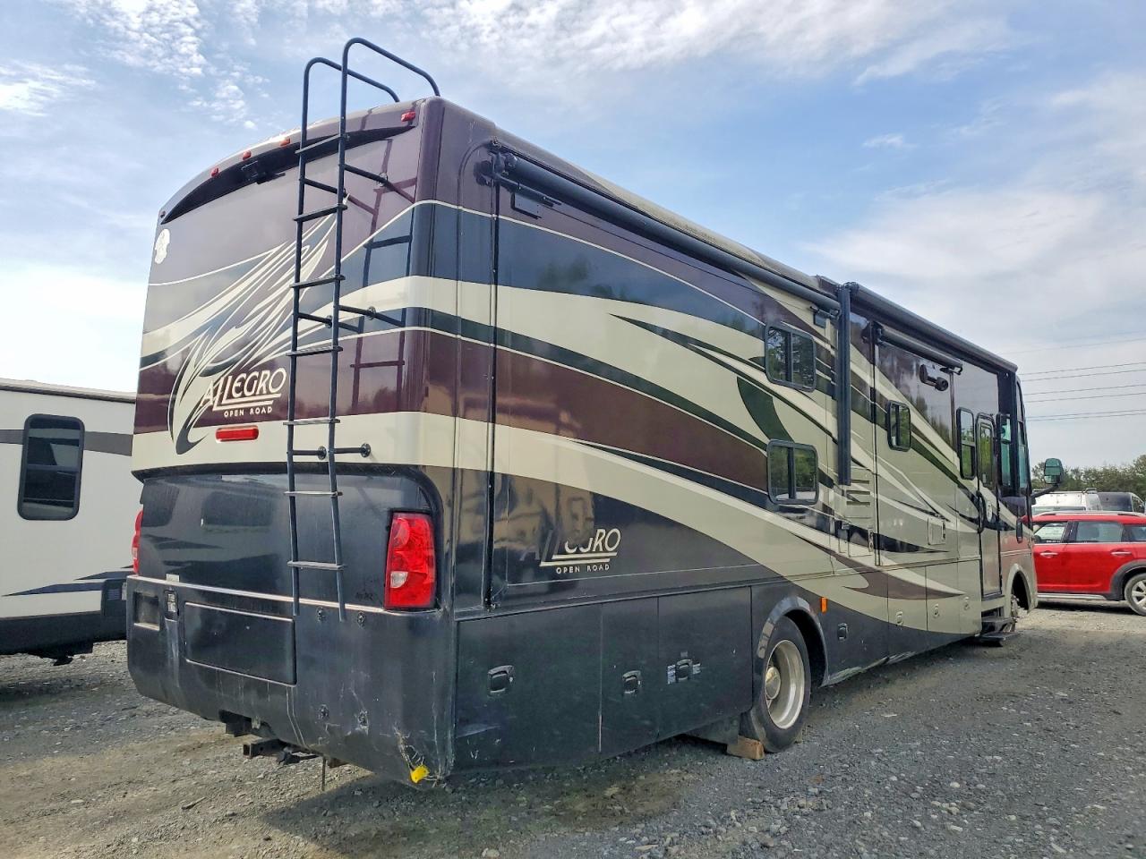 2011 Tiffin Alleg35qba VIN 1F66F5DY2B0A05938 COPART salvage auction — Rear End, MD - CERTIFICATE OF TITLE, sold $3,150 on 2026-07-07 (photo 4)