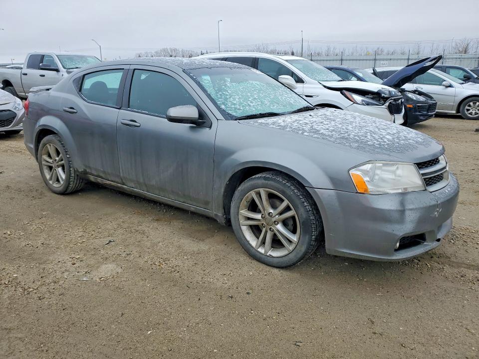 2013 Dodge Avenger VIN 1C3CDZCB1DN557757 COPART salvage auction — FRONT END, Salvage Title, sold $550 on 2026-07-09 (photo 4)