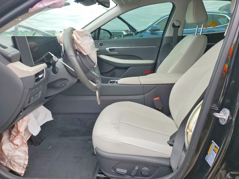 2025 Hyundai Sonata VIN KMHL34JJ0SA111398 COPART salvage auction — FRONT END, Il - Salvage Certificate, sold $6,900 on 2026-07-28 (photo 7)