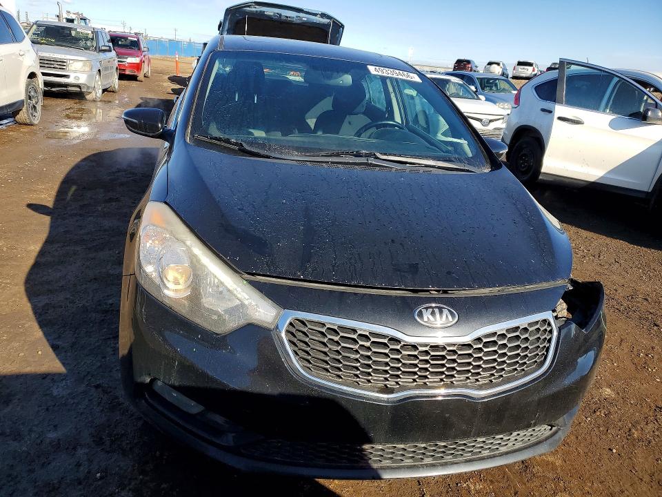 2014 Kia VIN KNAFX4A8XE5056701 COPART salvage auction — FRONT END, Ab - Bos - Salvage, sold $725 on 2026-07-14 (photo 5)