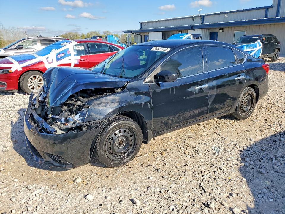 2017 Nissan Sentra VIN 3N1AB7AP2HL720145 COPART salvage auction — FRONT END, MI - CERTIFICATE OF TITLE, sold $525 on 2026-07-02 (photo 1)