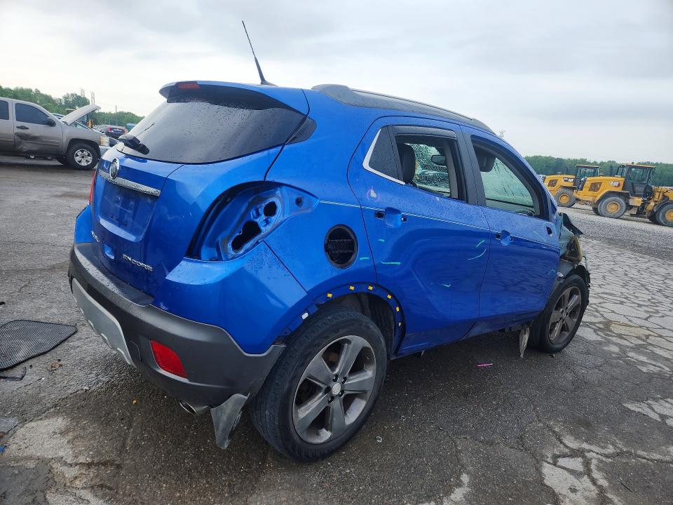 2014 Buick Encore VIN KL4CJASB5EB719572 COPART salvage auction — FRONT END, Tn - Salvage Certificate, sold $875 on 2026-07-28 (photo 3)
