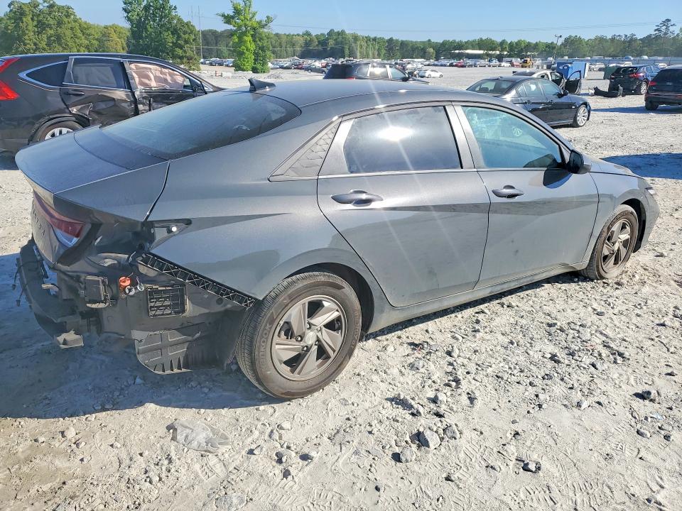 2025 Hyundai Elantra VIN KMHLL4DG0SU968691 COPART salvage auction — REAR END, Id - Salvage Certificate Of Title, sold $6,000 on 2026-07-13 (photo 3)