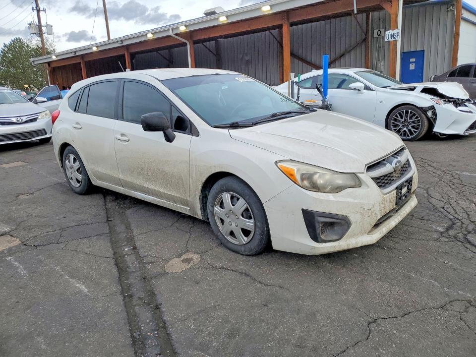 2014 Subaru Impreza VIN JF1GPAA65EH334767 COPART salvage auction — HAIL, Tx - Certificate Of Title, sold $2,050 on 2026-07-28 (photo 4)