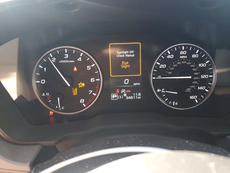 2024 Subaru Xv VIN JF2GUADC5RH898933 COPART salvage auction — ROLLOVER, Salvage Title, sold $2,350 on 2026-07-30 (photo 9)