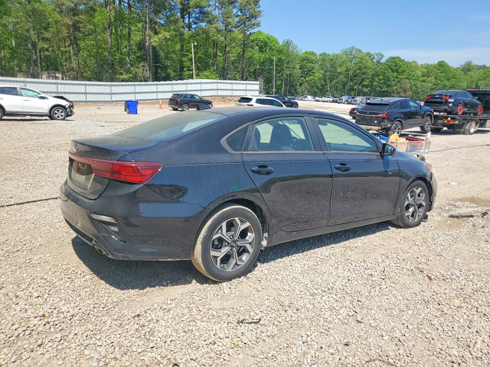 2020 Kia Forte VIN 3KPF24AD0LE230355 COPART salvage auction — FRONT END, NC - SALVAGE CERTIFICATE OF TITLE, sold $275 on 2026-07-10 (photo 3)