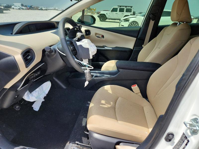 2020 Toyota Prius VIN JTDKARFU5L3124417 COPART salvage auction — FRONT END, Salvage Title, sold $70 on 2026-08-27 (photo 7)