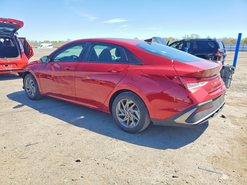 2024 Hyundai Elantra VIN KMHLM4DG3RU675228 COPART salvage auction — FRONT END, Va - Cert Of Title - Salvage, sold $4,700 on 2026-07-08 (photo 2)
