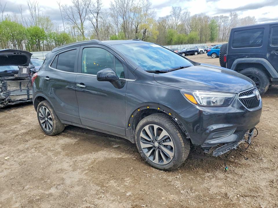 2021 Buick Encore VIN KL4CJESB1MB349016 COPART salvage auction — FRONT END, Mi - Certificate Of Title, sold $5,600 on 2026-07-08 (photo 4)