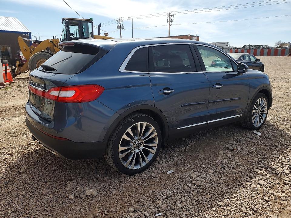 2018 Lincoln Mkx VIN 2LMPJ8LRXJBL41944 COPART salvage auction — FRONT END, Sd - Cert Of Title-Salvage, sold $250 on 2026-07-14 (photo 3)