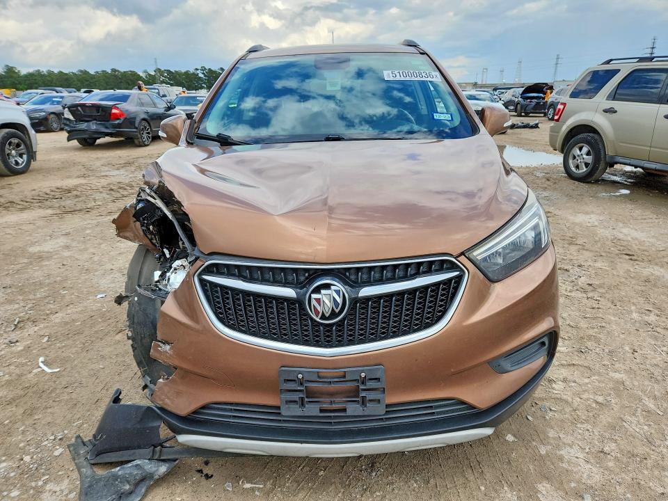 2017 Buick Encore VIN KL4CJASB3HB050271 COPART salvage auction — FRONT END, Tx - Salvage Vehicle Title, sold $1,000 on 2026-07-10 (photo 5)