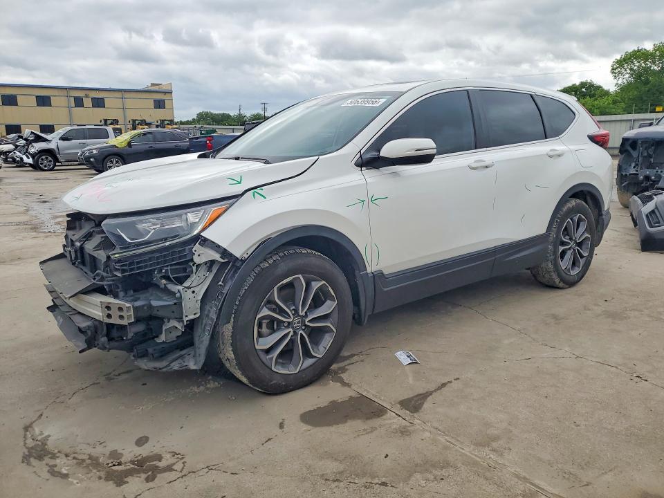 2022 Honda Cr-v VIN 5J6RW1H55NA022602 COPART salvage auction — FRONT END, Tx - Salvage Vehicle Title, sold $11,500 on 2026-07-09 (photo 1)