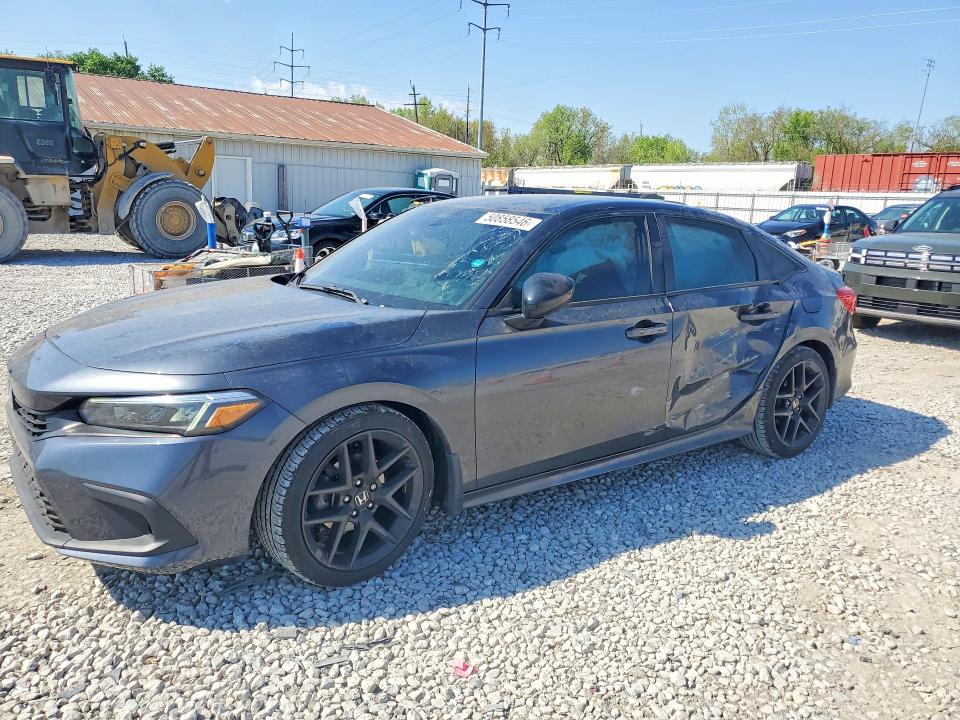 2023 Honda Civic VIN 2HGFE2F50PH524055 COPART salvage auction — SIDE, Md - Cert Of Salvage > 75% Damage, sold $1,000 on 2026-07-02 (photo 1)