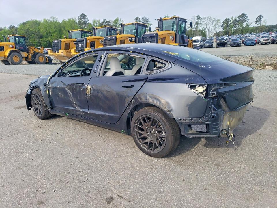 2026 Tesla Model 3 VIN 5YJ3E1EA4TF132559 COPART salvage auction — REAR END, Nc - Salvage Certificate Of Title, sold $13,000 on 2026-07-16 (photo 2)