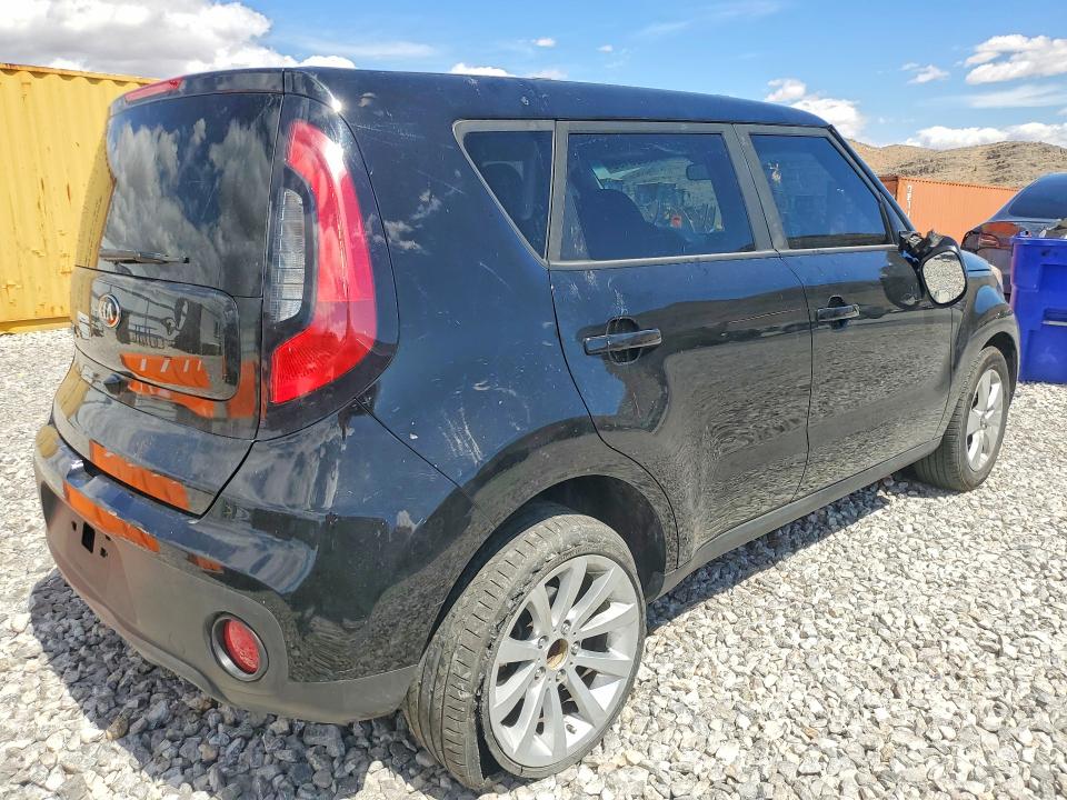 2019 Kia Soul VIN KNDJN2A27K7661231 COPART salvage auction — VANDALISM, Nv - Salvage Title, sold $1,300 on 2026-07-13 (photo 3)