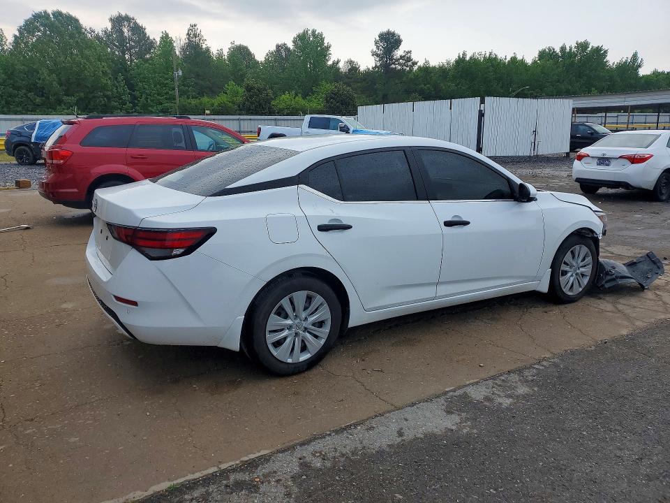 2024 Nissan Sentra VIN 3N1AB8BVXRY210410 COPART salvage auction — FRONT END, TN - SALVAGE CERTIFICATE, sold $4,950 on 2026-07-09 (photo 3)