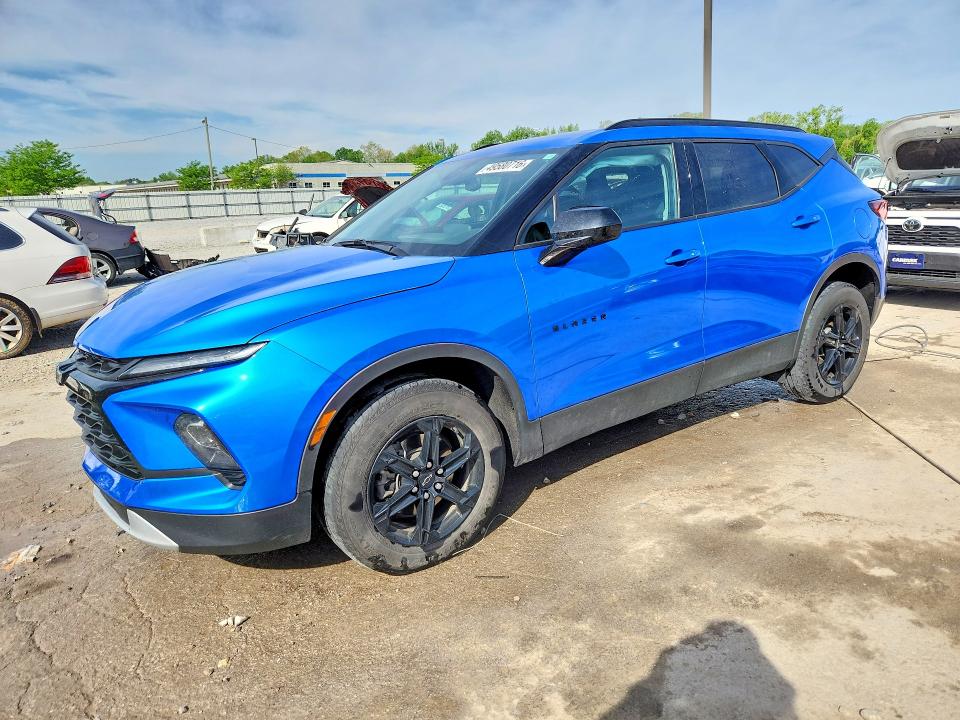 2024 Chevrolet Blazer VIN 3GNKBCR41RS276839 COPART salvage auction — SIDE, TN - SALVAGE CERTIFICATE, sold $200 on 2026-07-30 (photo 1)