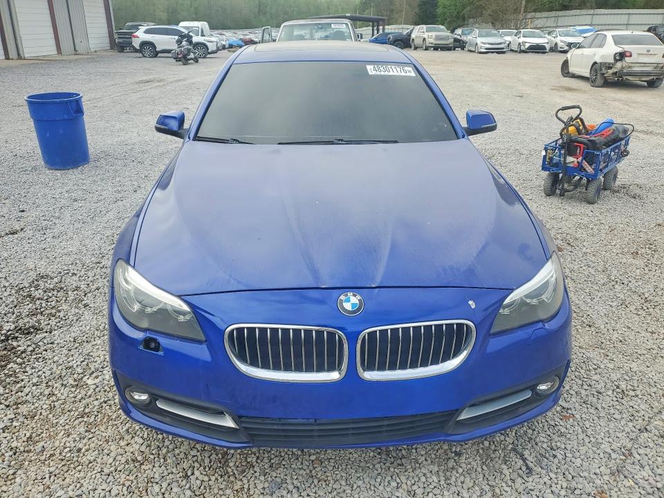 2015 BMW 5 series VIN WBA5A7C55FD624278 COPART salvage auction — MECHANICAL, Tx - Salvage Vehicle Title, sold $1,250 on 2026-07-08 (photo 5)