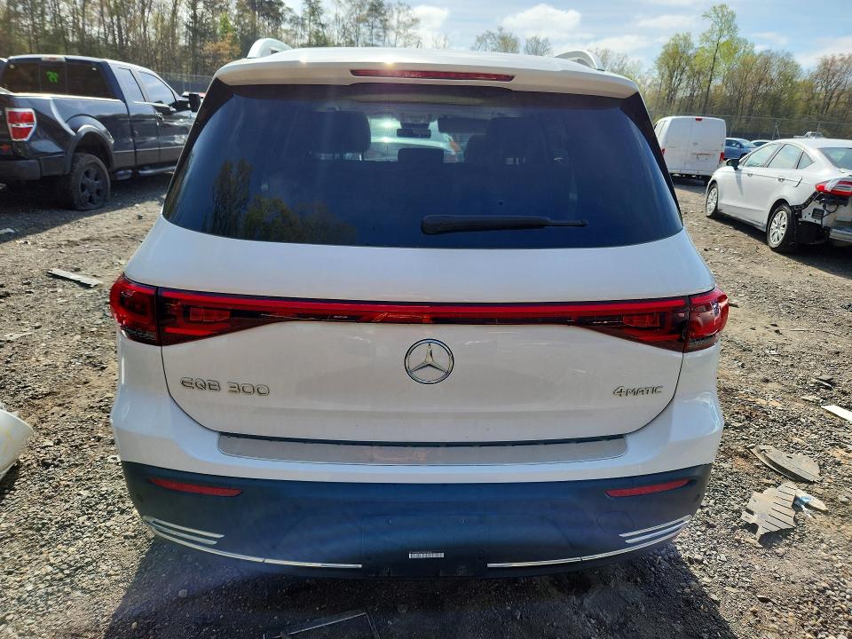 2023 Mercedes-benz Eqb VIN W1N9M0KB3PN054831 COPART salvage auction — FRONT END, Md - Cert Of Salvage > 75% Damage, sold $250 on 2026-07-24 (photo 6)