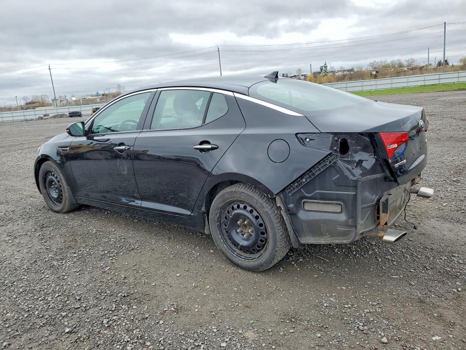 2013 Kia VIN KNAGN4A71D5418284 COPART salvage auction — REAR END, On - Permit Salvage, sold $1,050 on 2026-07-07 (photo 2)