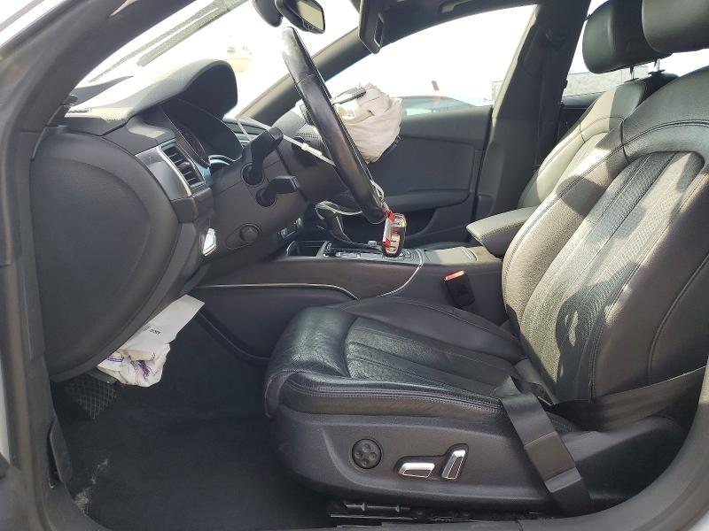 2017 Audi A7 VIN WAU22AFCXHN083152 COPART salvage auction — FRONT END, In - Certificate Of Title, sold $5,300 on 2026-07-09 (photo 7)