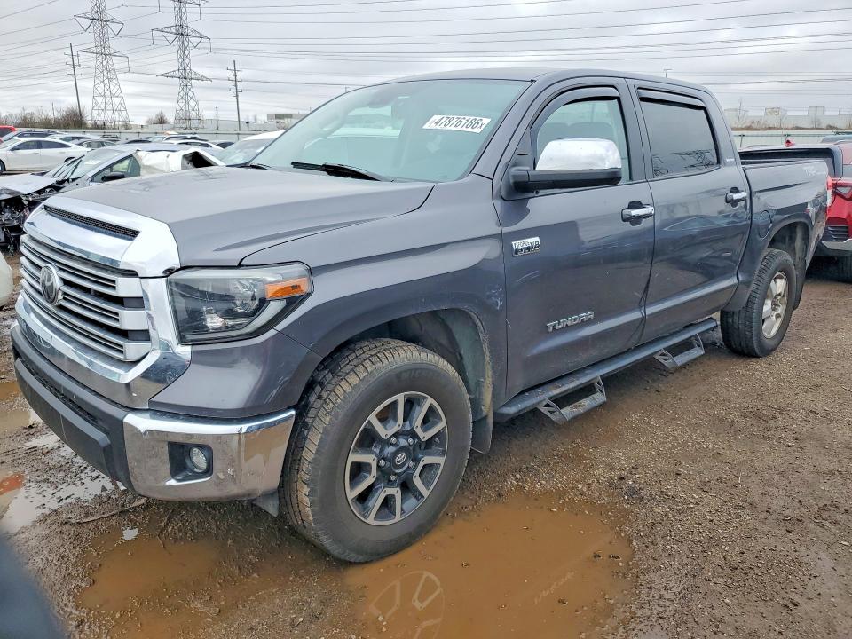 2020 Toyota Tundra VIN 5TFHY5F15LX930447 COPART salvage auction — REAR END, Il - Salvage Certificate, sold $17,000 on 2026-07-28 (photo 1)