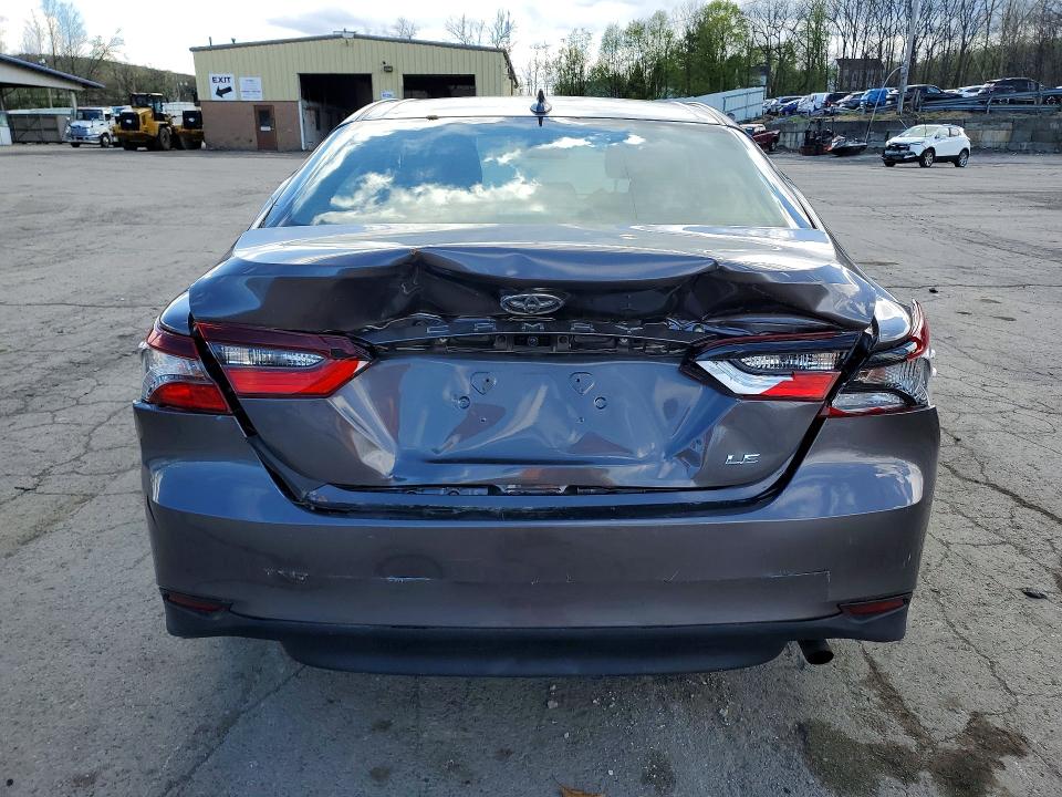 2022 Toyota Camry VIN 4T1C11AK7NU629475 COPART salvage auction — REAR END, Ny - Mv-907A Salvage Certificate, sold $6,300 on 2026-07-02 (photo 6)