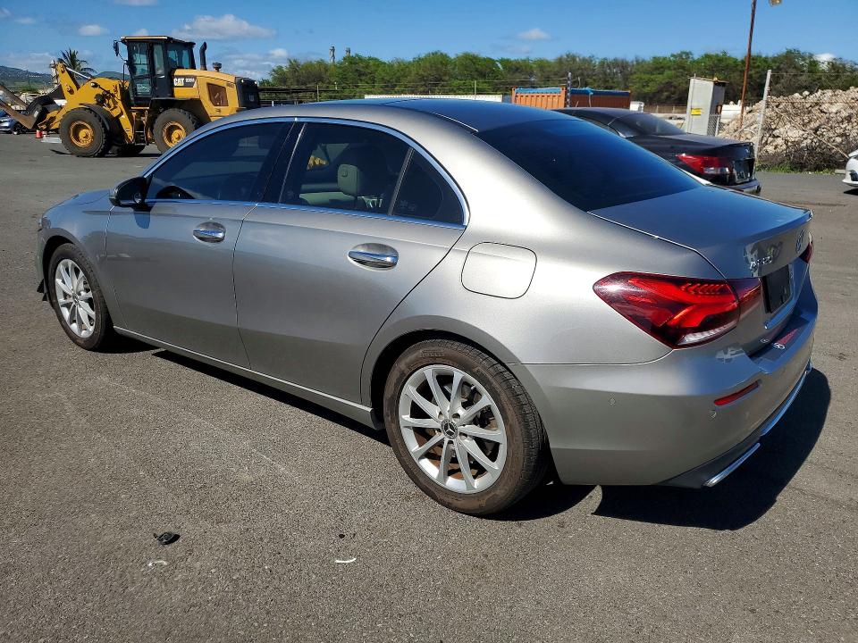 2019 Mercedes-benz A-klasse VIN WDD3G4EB4KW028674 COPART salvage auction — FRONT END, Hi - Certificate Of Salvage, sold $6,300 on 2026-08-03 (photo 2)