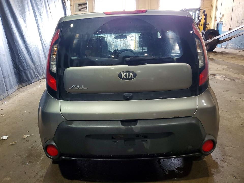 2015 Kia Soul VIN KNDJP3A5XF7129200 COPART salvage auction — VANDALISM, Id - Salvage Certificate Of Title, sold $300 on 2026-07-28 (photo 6)