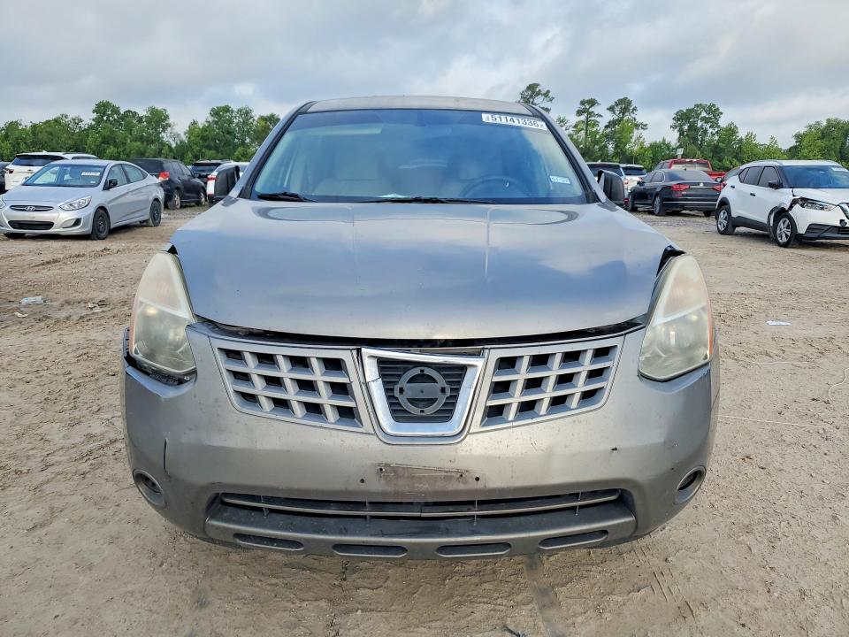 2009 Nissan Rogue sport VIN JN8AS58V09W447924 COPART salvage auction — FRONT END, TX - SALVAGE VEHICLE TITLE (P), sold $525 on 2026-07-31 (photo 5)