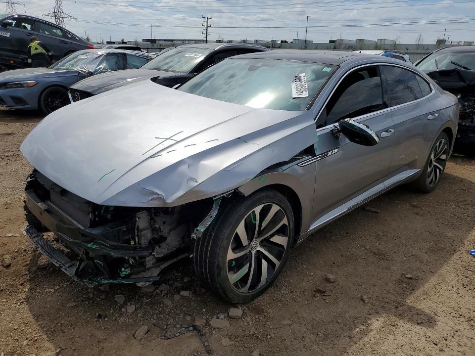 2019 Volkswagen Arteon VIN WVWTR7AN0KE001211 COPART salvage auction — FRONT END, Il - Salvage Certificate, sold $4,000 on 2026-07-07 (photo 1)
