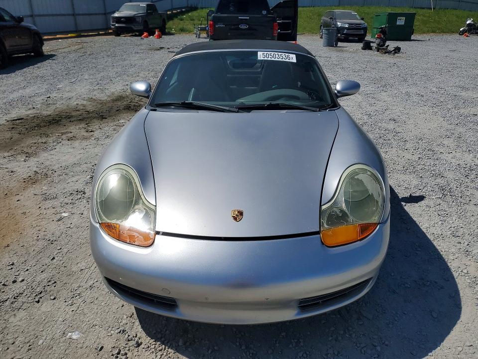 2002 Porsche Boxster VIN WP0CA29842U621011 COPART salvage auction — REAR END, NC - DEALER ONLY CLEAN TITLE, sold $2,350 on 2026-07-22 (photo 5)
