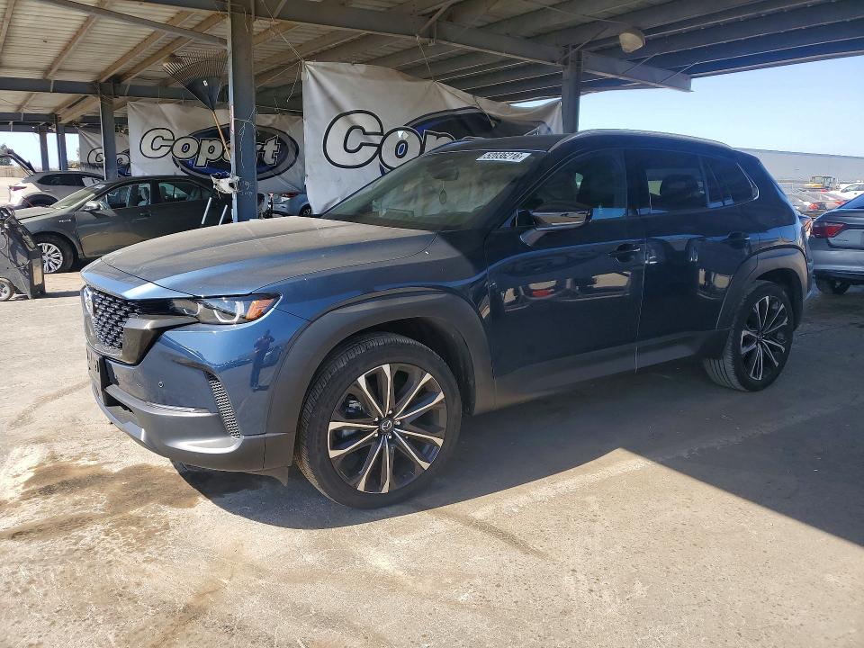 2025 Mazda Cx-50 VIN 7MMVABEM5SN317854 COPART salvage auction — SIDE, Salvage Title, sold $11,400 on 2026-07-09 (photo 1)