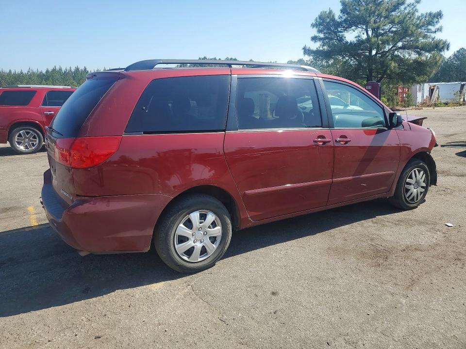 2010 Toyota Sienna VIN 5TDKK4CC7AS327154 COPART salvage auction — FRONT END, Sc - Cert Of Title-Salvage, sold $900 on 2026-07-06 (photo 3)
