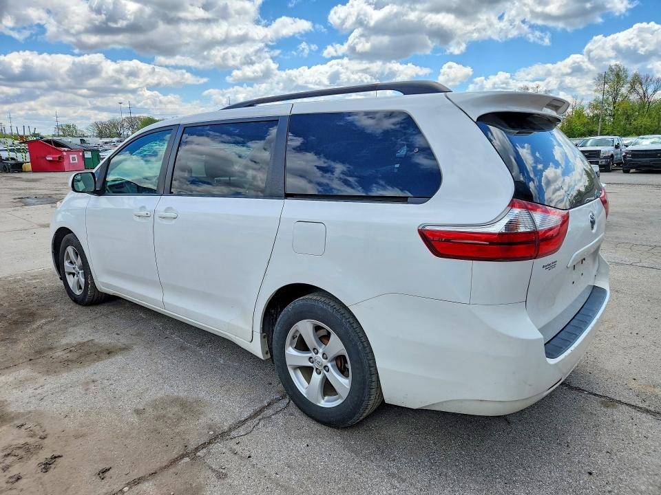2015 Toyota Sienna VIN 5TDKK3DC1FS583628 COPART salvage auction — FRONT END, In - Cert Of Title-Salvage Title, sold $1,350 on 2026-07-20 (photo 2)