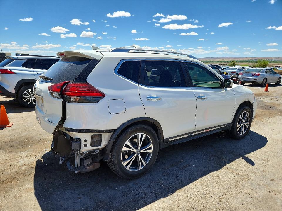 2017 Nissan Rogue VIN JN8AT2MV2HW014167 COPART salvage auction — REAR END, Nm - Cert Of Title-Salvage, sold $1,850 on 2026-07-30 (photo 3)