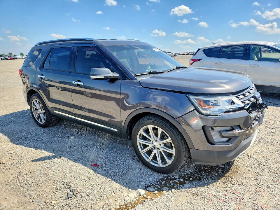 2017 Ford Explorer VIN 1FM5K7F8XHGB80589 COPART salvage auction — FRONT END, In - Cert Of Title-Salvage Title, sold $3,900 on 2026-07-09 (photo 4)