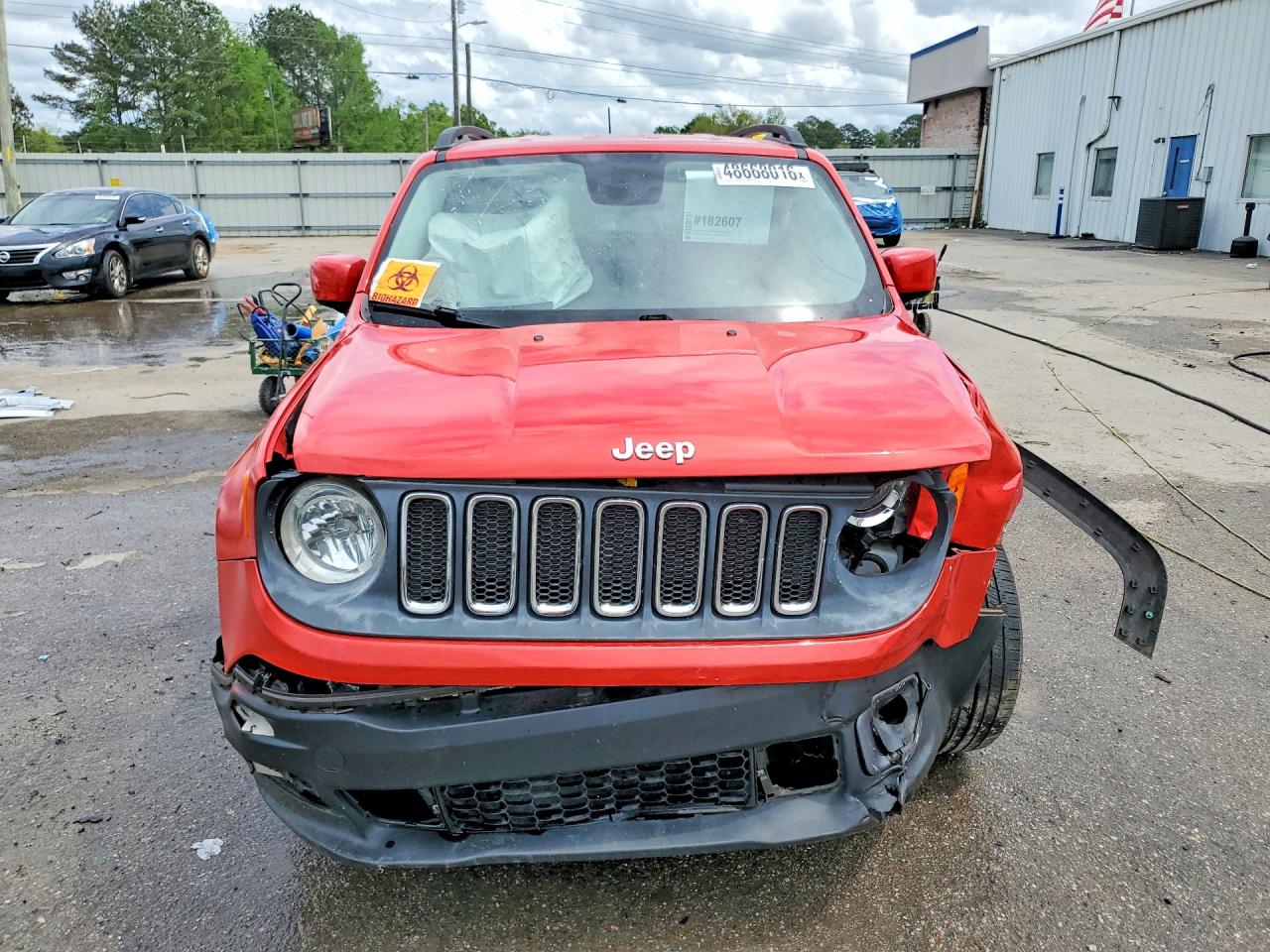2015 Jeep Renegade VIN ZACCJABT9FPC22823 COPART salvage auction — Front End, AL - CERT OF TITLE-SALVAGE TITLE, sold $700 on 2026-07-09 (photo 5)